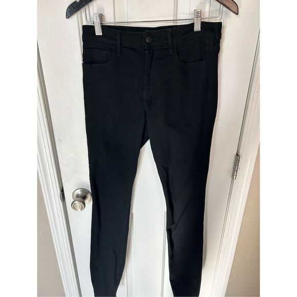 Holister black jeans size 5L 27w and 32 L stretch - Picture 1 of 4